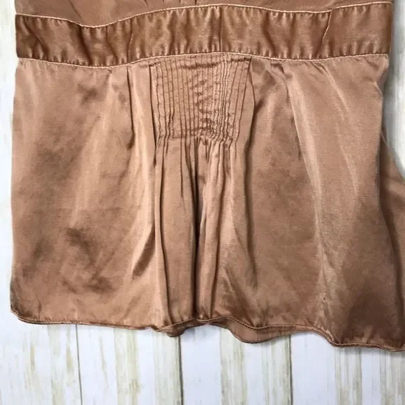 Vintage Anthropologie Odille Matheson Silk Blend Librarycore Blouse Size S - Picture 6 of 11